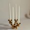 Bronze Four-Arm Bronze Candelabra, 1960s 2