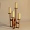 Copper Candelabra for Four Candles, Image 9