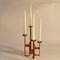 Copper Candelabra for Four Candles 10