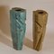 Pottery Vases in Blue and Beige Glaze, Set of 2 5