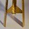 Large Brass Floor Candle Holder, 1950s, Image 7