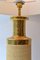 Gilded and Stoneware Ceramic Table Lamps from Bitossi, Italy, Set of 2 6