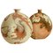 Large Pottery Vases in Earth Tones, Set of 2, Image 1