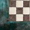 Tavolo da gioco con scacchiera in ceramica scolpita a mano, Immagine 4