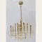 Brass and Nickel Sputnik Chandelier by Gaetano Sciolari, Italy, 1960s 8