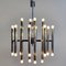 Minimal Chandelier in Nickel from Sciolari 2