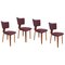 Plywood Dining Chairs by Cor Alons, 1950s, Set of 4, Image 1