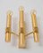 Mid-Century Brass Wall Sconces by Angelo Brotto for Esperia, Set of 2, Image 2