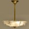 Art Deco French Glass Pendant Lamp, Image 4