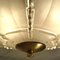 Art Deco French Glass Pendant Lamp, Image 5