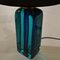 Rectangular Turquoise Blue Hand Blown Glass Table by Seguso for Sommerso, 1960s, Image 4