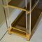 Shelving Display System in Acrylic Glass, Glass and Brass by Charles Hollis Jones 3