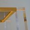 Regal System aus Acrylglas, Glas und Messing von Charles Hollis Jones 10
