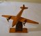 Wooden Airplane Model Sculpture, 1950s, Image 6