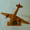 Holzflugzeug Modell Skulptur, 1950er 9