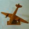 Wooden Airplane Model Sculpture, 1950s 9