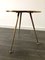 Italian Brass Tripod Side Table with Printed Top, 1950s 3