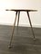 Italian Brass Tripod Side Table with Printed Top, 1950s, Image 3