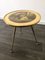 Italian Brass Tripod Side Table with Printed Top, 1950s, Image 5