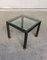Steel and Brass Square Coffee Table, Belgium, 1980s 8