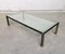Large Steel and Brass Coffee Table, Belgium, 1980s 7