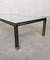 Large Steel and Brass Coffee Table, Belgium, 1980s 5