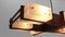Teak Pendant Lamp from Esperia, 1960s 2