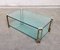 Large Vintage MCM Glass and Brass Side Table by Peter Ghyczy 5