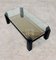 Vintage Black Coffee Table from Belgo Chrom / Dewulf Selection, Belgium 5