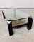 Vintage Black Coffee Table from Belgo Chrom / Dewulf Selection, Belgium 3