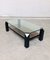 Vintage Black Coffee Table from Belgo Chrom / Dewulf Selection, Belgium 8