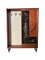 Mid-Century Coat Rack Cabinet With Chinoiserie Decor, Image 1