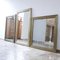 Specchio da bistrò antico in ottone, Francia, Immagine 2