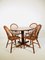 Dining Table & Chairs Set, 1960s, Denmark, Set of 5 1