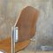 Stapelbare Stühle aus Schichtholz mit Gestell aus Chrom, 1950er, 4er Set 4