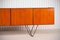 Interconnecting Minimalist Sideboard in Teak and Steel, 1950s, Image 6