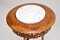 Antique Victorian Walnut and Marble Side Table, Image 3