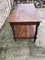 Antique Linen Table with Umbrella Feet, Image 2