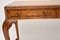 Antique Burr Walnut Queen Anne Style Console Table 6