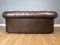 British Oxblood Leather Chesterfield Sofa, 1980s 6