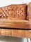 Divano Wingback Chesterfield Mid-Century in stile georgiano, Immagine 12