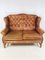 Divano Wingback Chesterfield Mid-Century in stile georgiano, Immagine 1