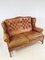 Divano Wingback Chesterfield Mid-Century in stile georgiano, Immagine 24