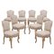 Giltwood Upholstered Dining Chairs, Set of 8 6