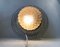 Sculptural Scandinavian Wall Sconce in Chrome & Pressed Glass, 1970s, Image 4