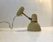 Scandinavian Pastel Yellow Wall Lamp in Brass & Aluminium, 1950s, Image 3