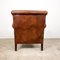 Large Vintage Sheep Leather Armchair 3