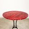 Vintage Industrial Metal Bistro Table 3