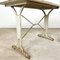 Antique White Painted Wooden Bistro Table by Martin Meallet 6