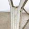 Antique White Painted Wooden Bistro Table by Martin Meallet 7